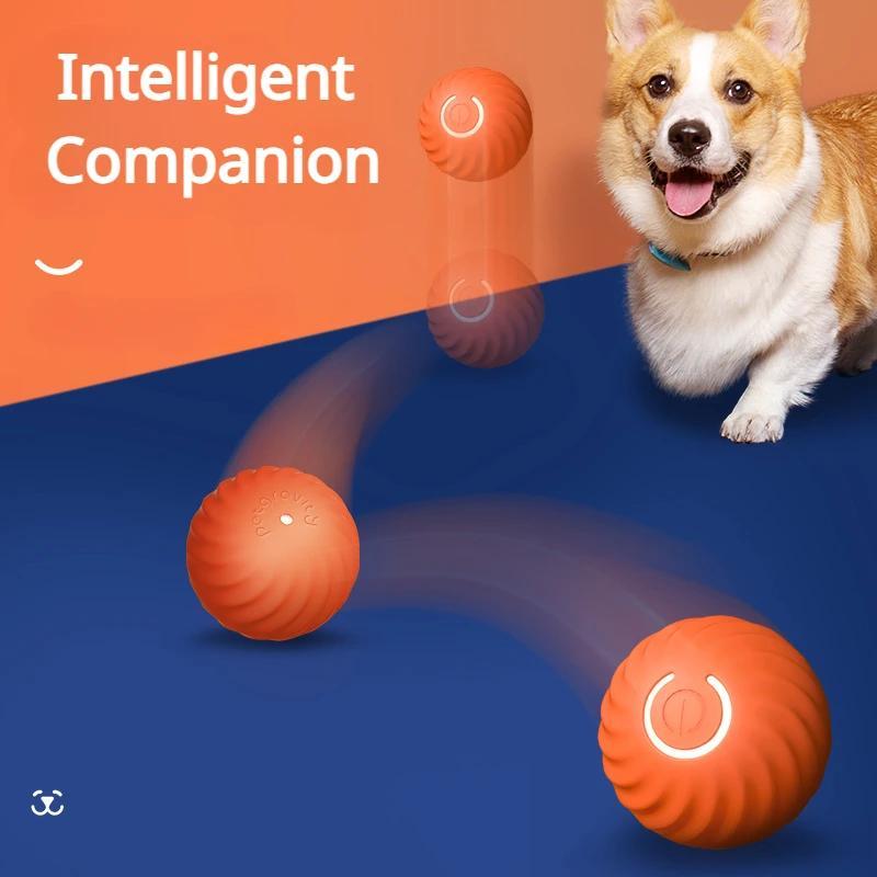 Dog Self-entertainment Toy, Silly Laughing Sound Ball For Dog To Bite, Roll  And Relieve Boredom