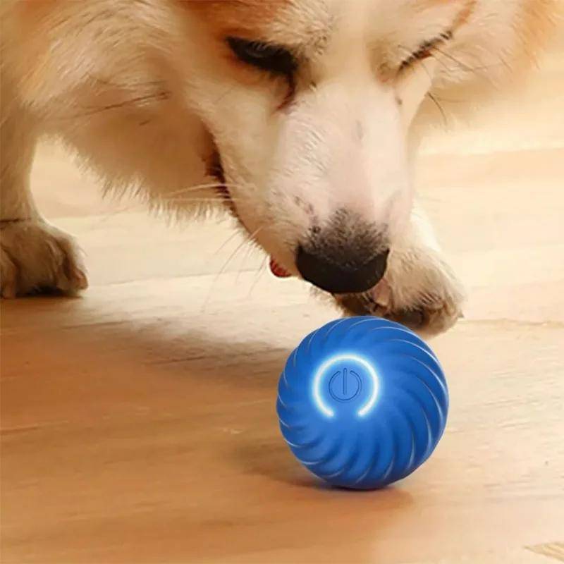 artifact intelligent pet cat toys, smart electric ball toy gravity jump balls dog plaything usb charging automatic teasing dogs artifact intelligent pet cat toys details 4