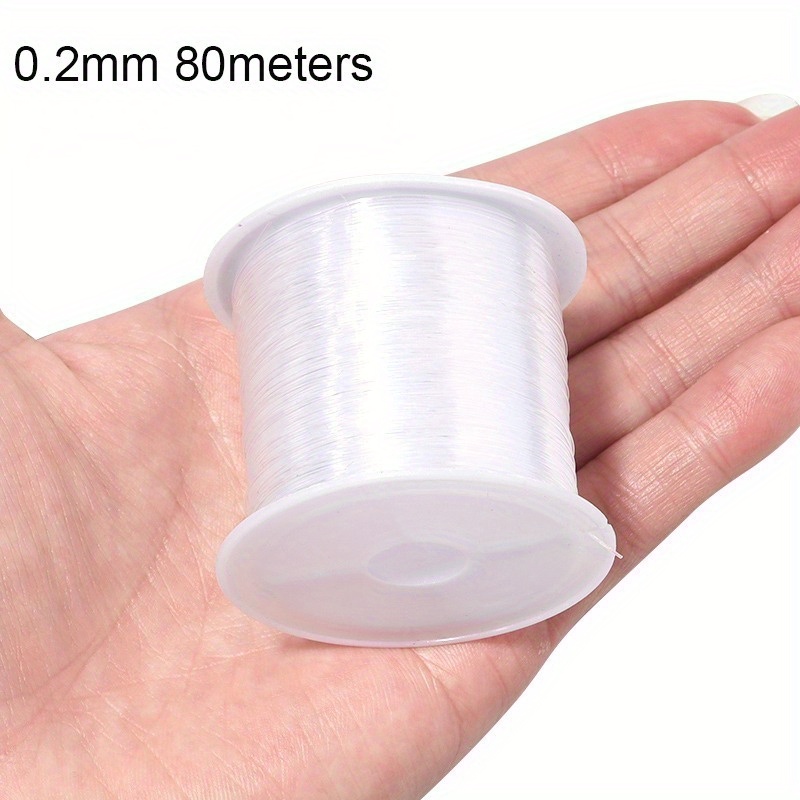 Non-elastic transparent thread nylon thread crystal DIY beaded