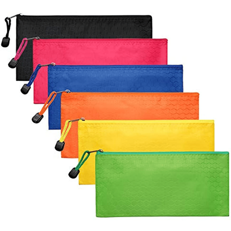 80 Pcs Mesh Zipper Pouch Pencil Pouch Bulk Multicolor Kids Pencil Elegant  Color