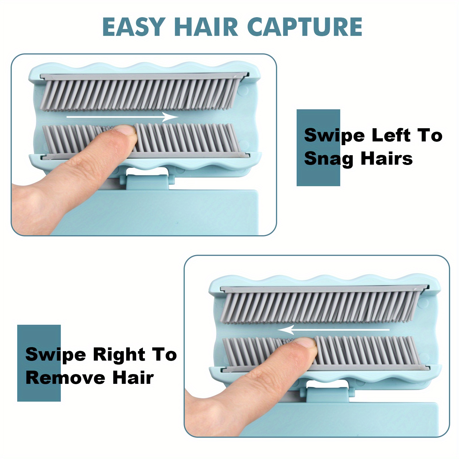 Shower Hair Catcher Wall, Reusable Hair Collector for Shower, Easy to  Install Hair Catcher for Shower Wall, Bathroom Hair Catcher Hair Trap  Prevent