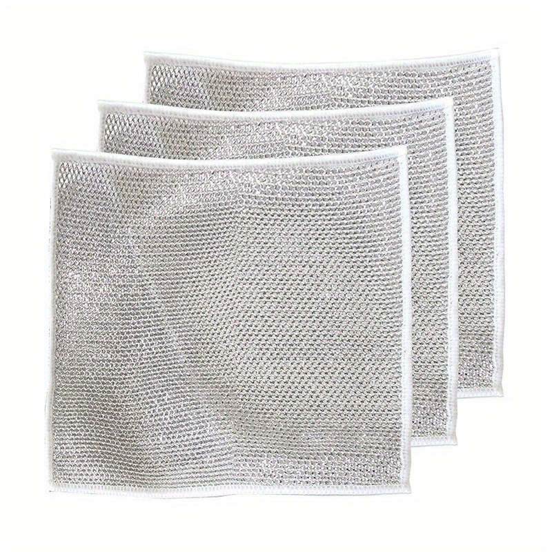 Steel Wire Cloth Oil free Cleaning Cloth For Stoves - Temu