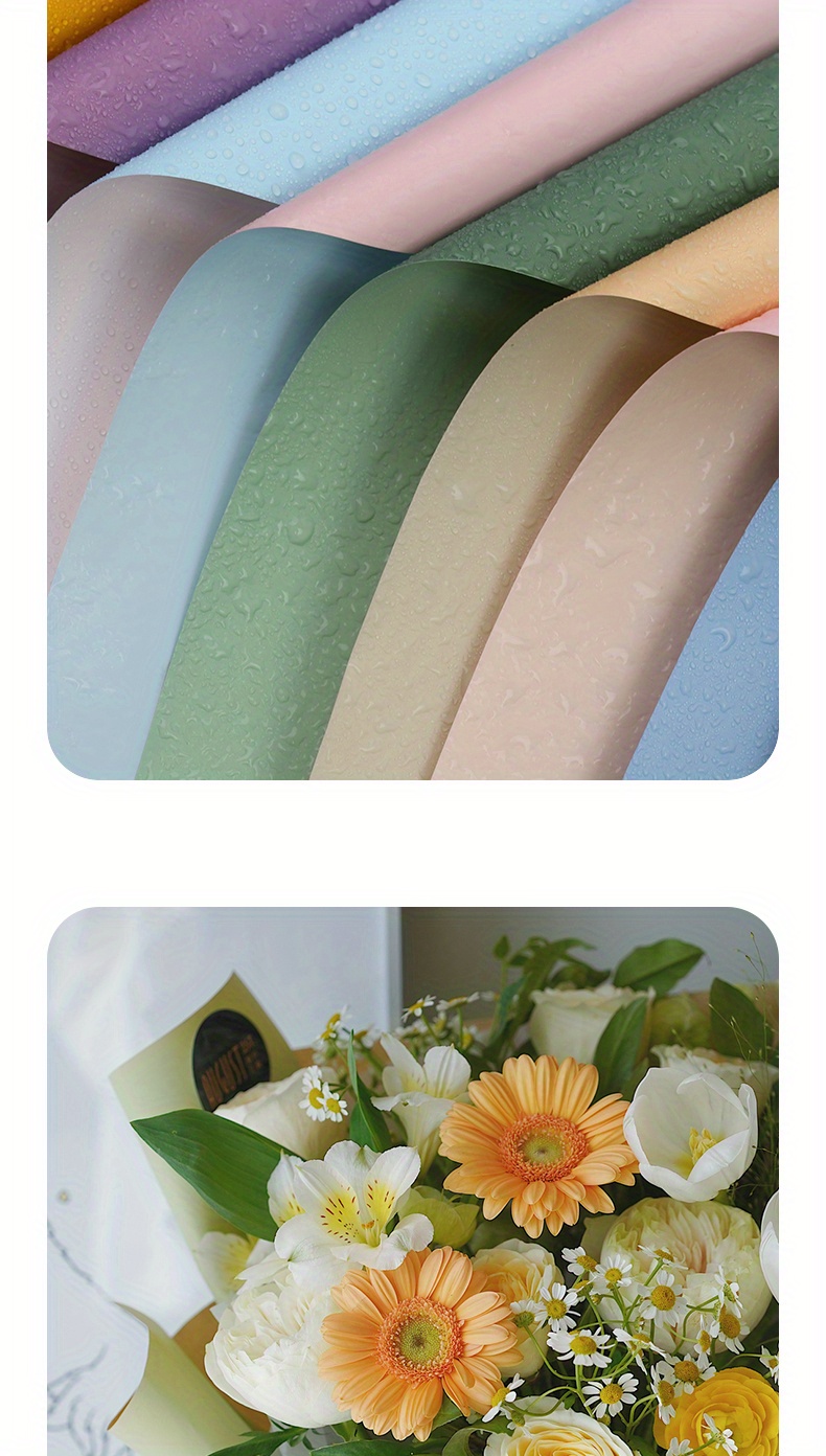 Flowers Wrapping Paper Materials Waterproof  Waterproof Wrapping Paper  Bouquet - 20 - Aliexpress