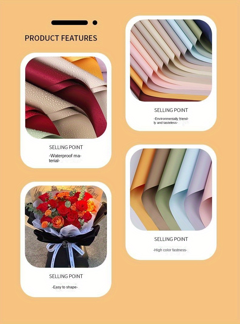 Solid Color Elegant Paper Single Color Fresh Flower Bouquet - Temu  Philippines