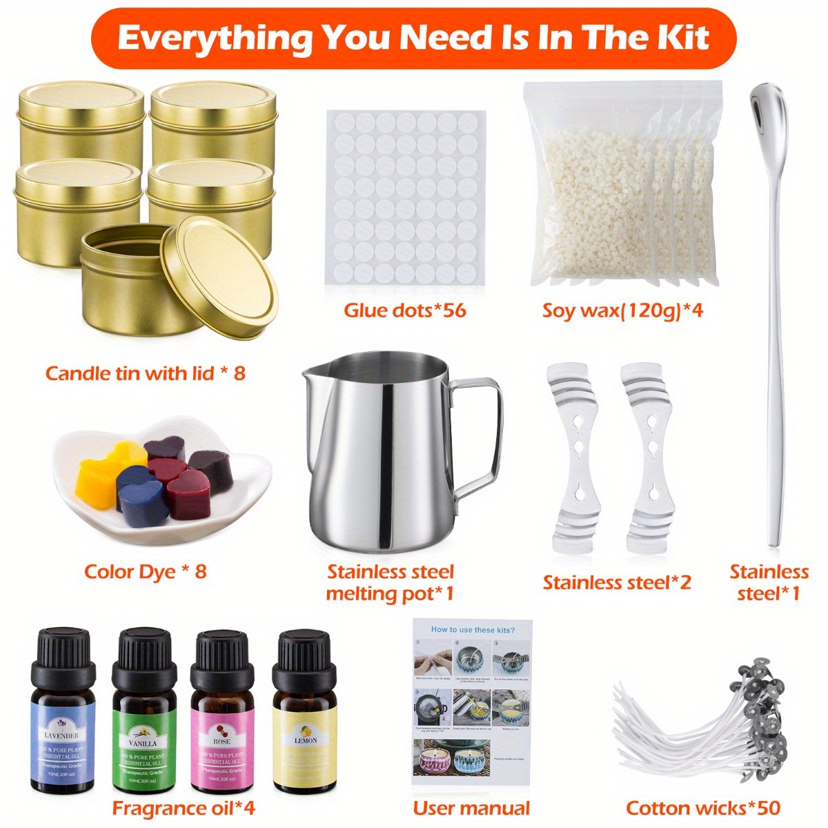 Candle Making Supplies, Fragrance Oils
