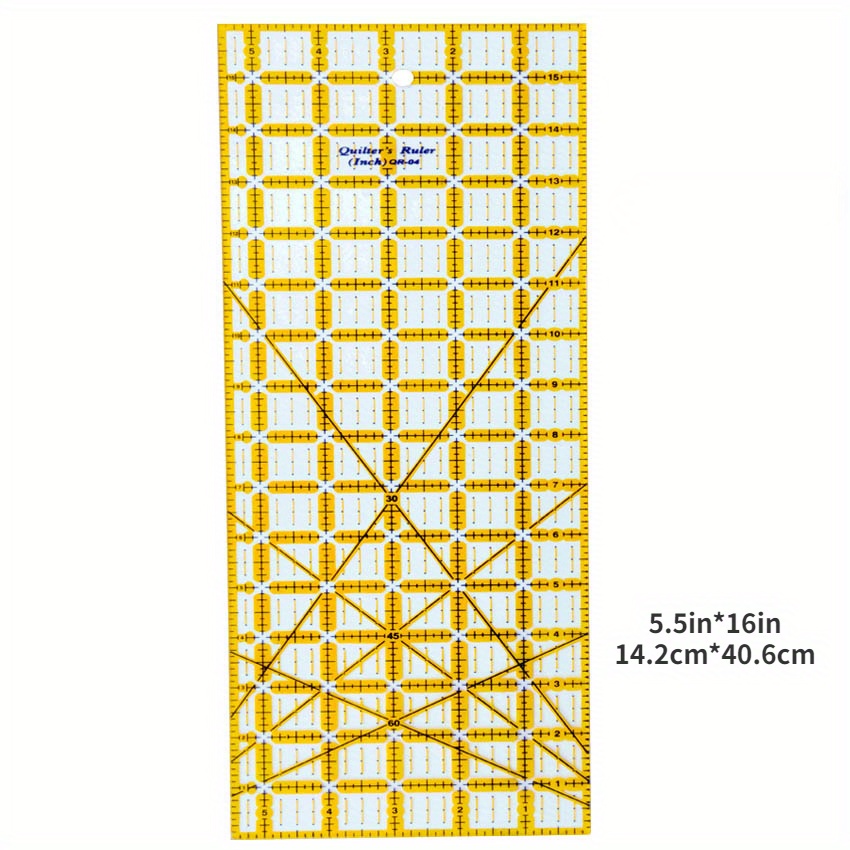 9.5 x 9.5 Inch Non-slip Quilting Ruler