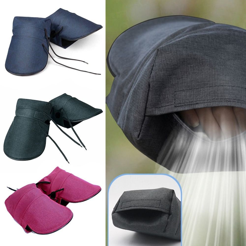 Coprimano-Guanti-da-Manubrio-per-Moto -in-Neoprene-Scaldamani-da-Scooter-Bici-Motocicli-2-Muffole -Impermeabile-E-Antivento-Manicotti-Termici-Copertura-Invernali