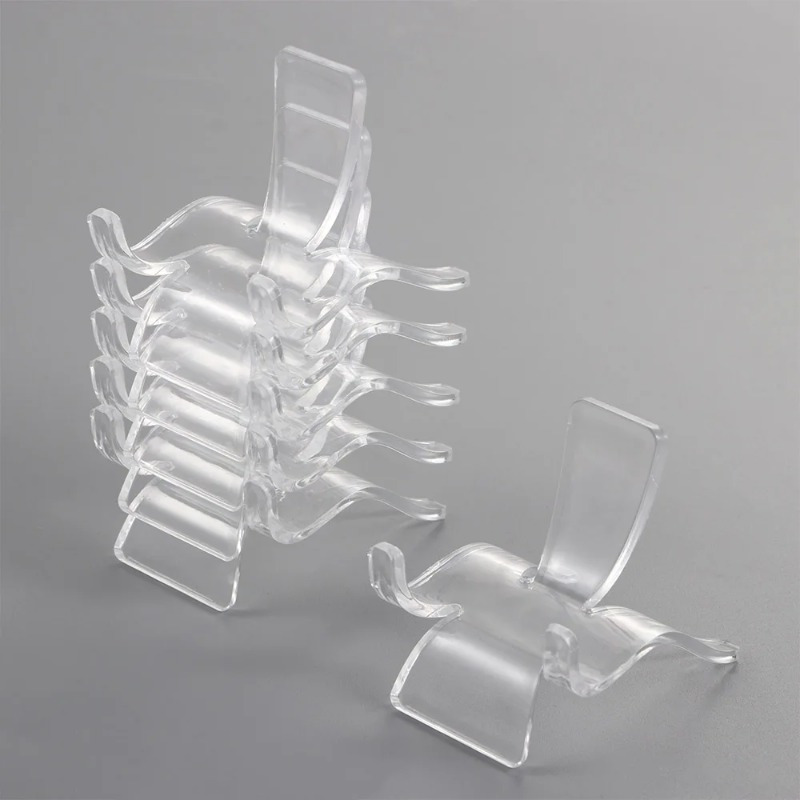 Clear Acrylic Display Stand - Three-Peg Display Easel Stands for