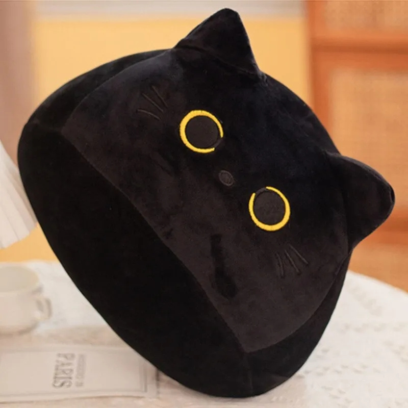 Adorable Plush Black Cat Stuffed Toy Perfect Birthday Gift - Temu