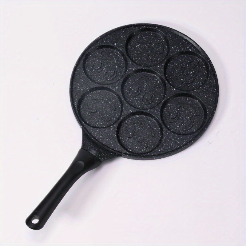 7 Hole Cooking Cake Pan Aluminum Omelette Pan Nonstick - Temu