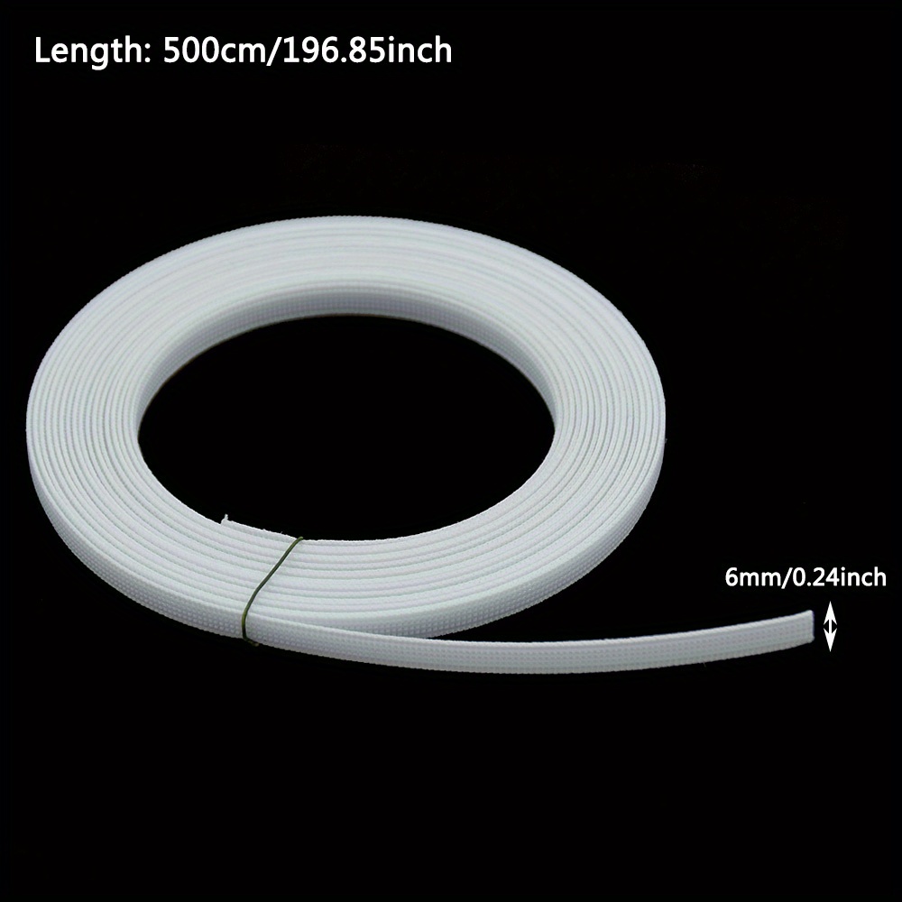 1pc 5m High-density Fishbone White 10mm Garment Fishbone Underwear Fittings Fishtail Additions High-density Fishbone