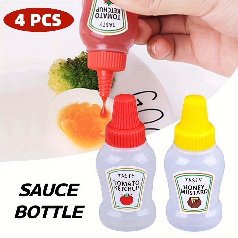 Mini Portable Condiment Bottles Perfect For On the go - Temu