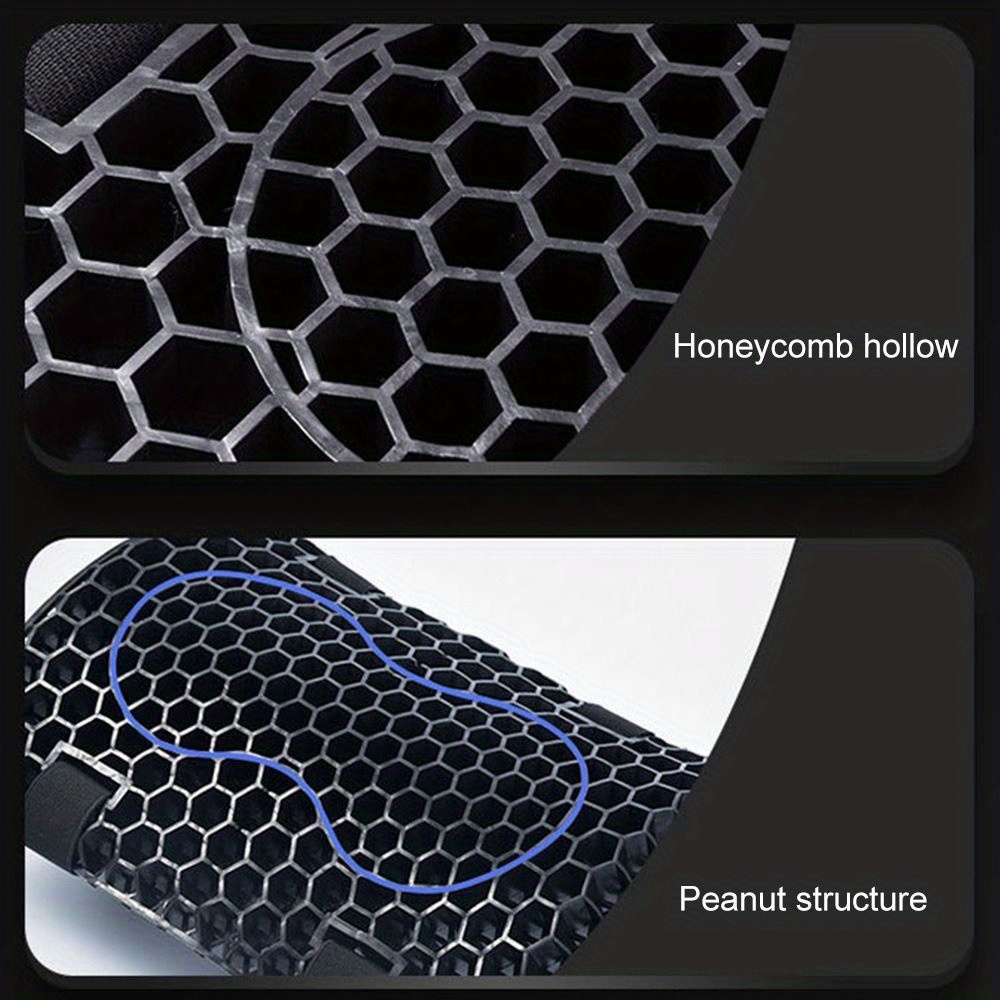 gel honeycomb motorcycle cushion universal comfort damping absorbing pressure relief breathable cushions details 6