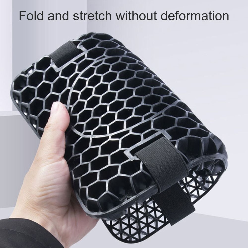 gel honeycomb motorcycle cushion universal comfort damping absorbing pressure relief breathable cushions details 9