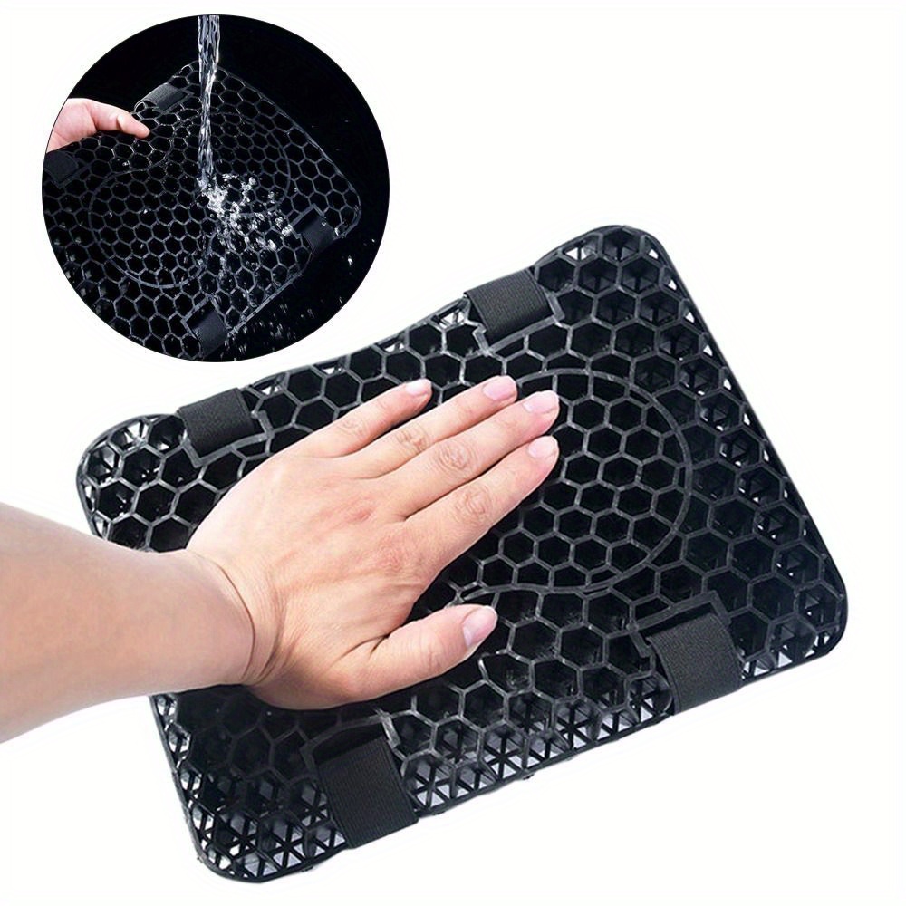 gel honeycomb motorcycle cushion universal comfort damping absorbing pressure relief breathable cushions details 2