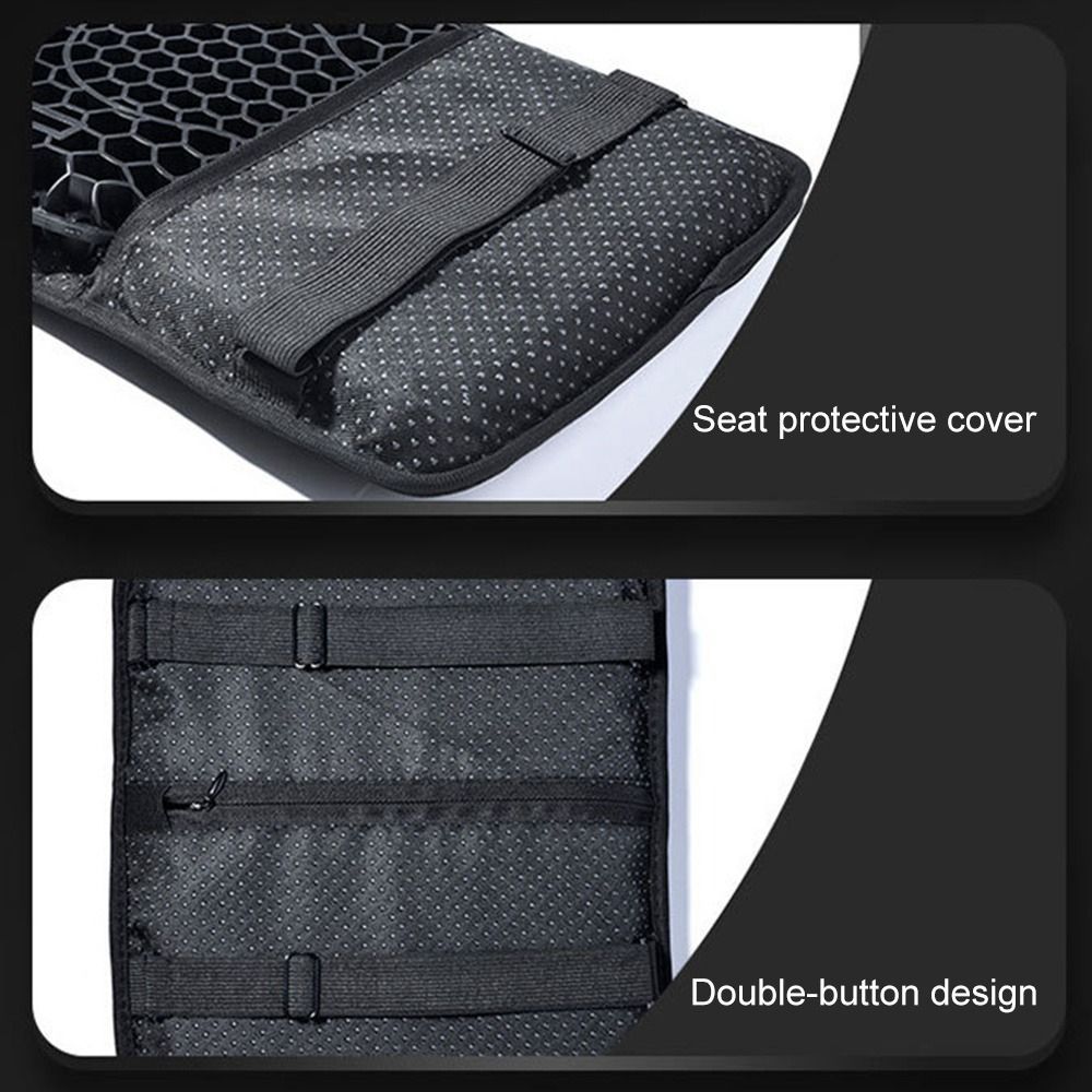 gel honeycomb motorcycle cushion universal comfort damping absorbing pressure relief breathable cushions details 5