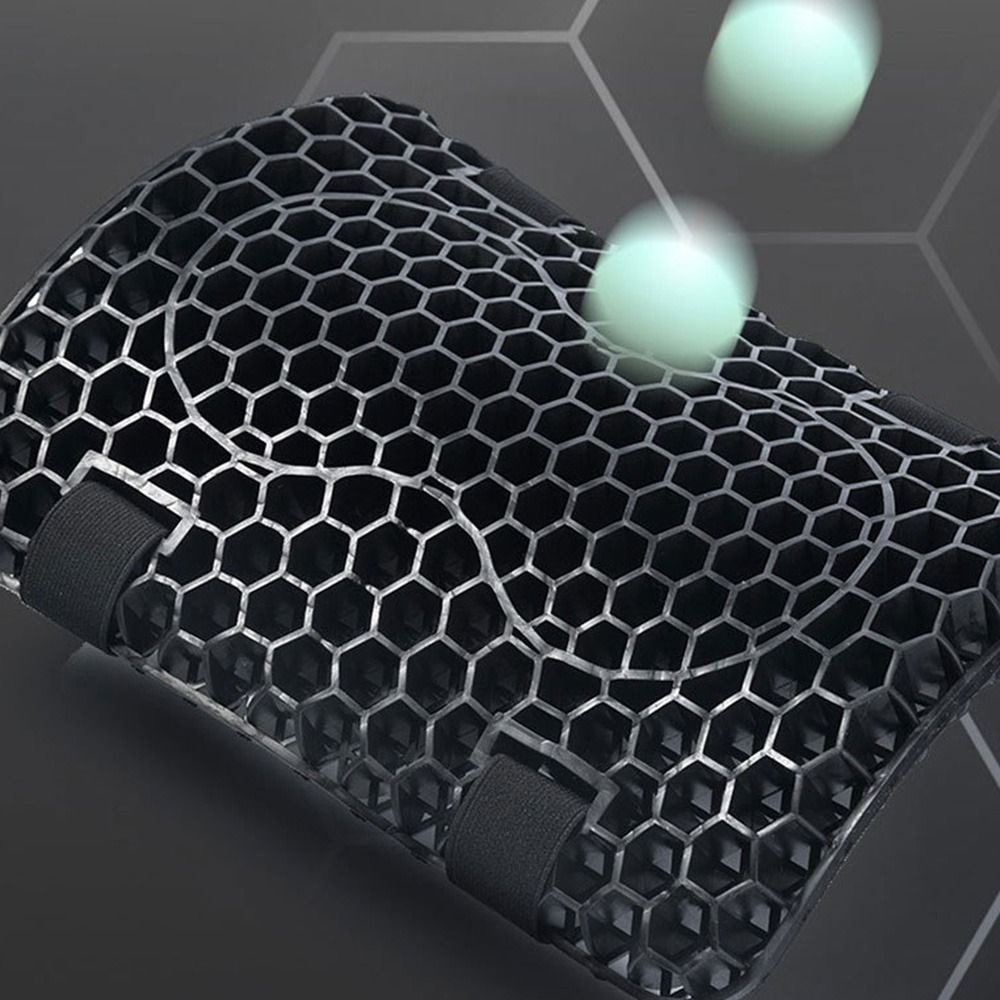 gel honeycomb motorcycle cushion universal comfort damping absorbing pressure relief breathable cushions details 8