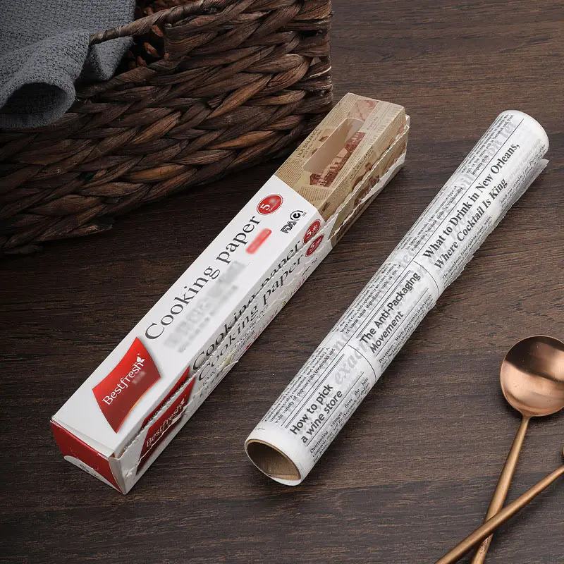 Newspaper Patterned Baking Parchment Disposable Air Fryer - Temu