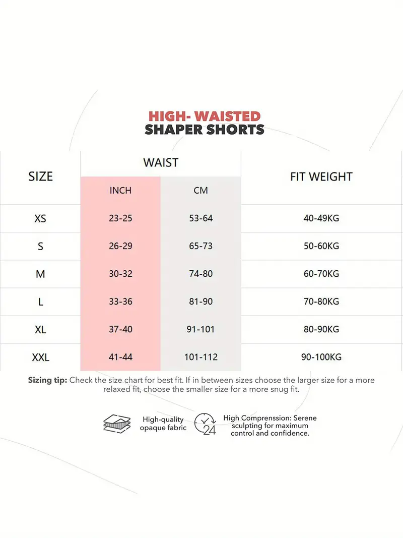 High Waist Shaping Shorts, Tummy Control Compression Slimming Shorts,  Women's Underwear & Shapewear