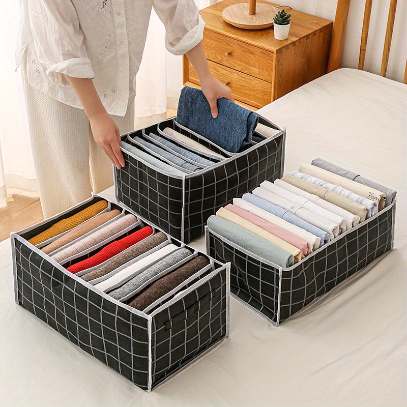 Storage Box With Compartments Stacked Toy Storage Container - Temu