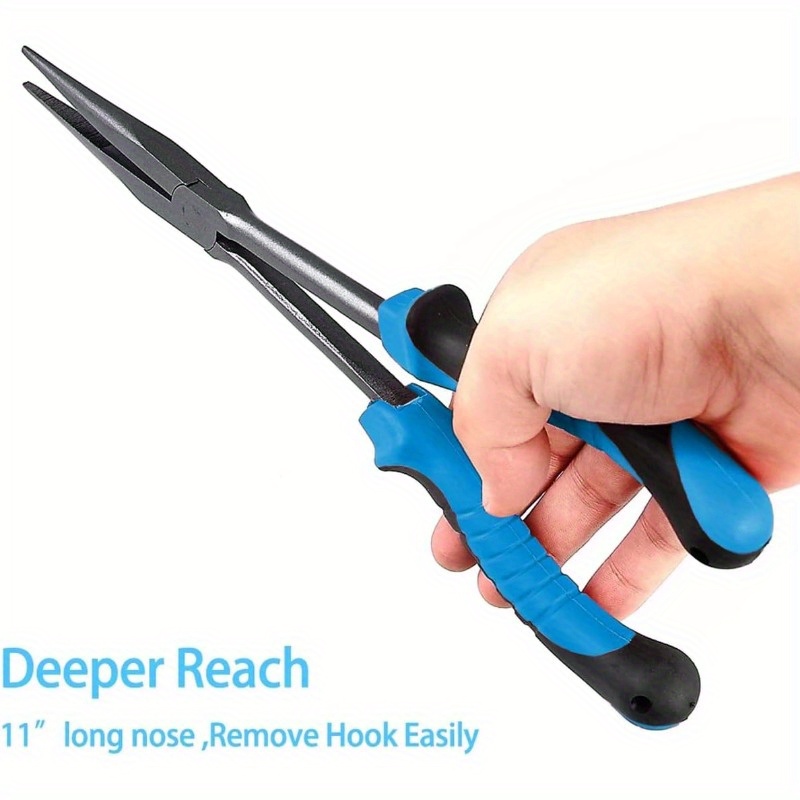 Long Nose Fishing Pliers Hook Remover Tools Fishing Tackle - Temu Canada