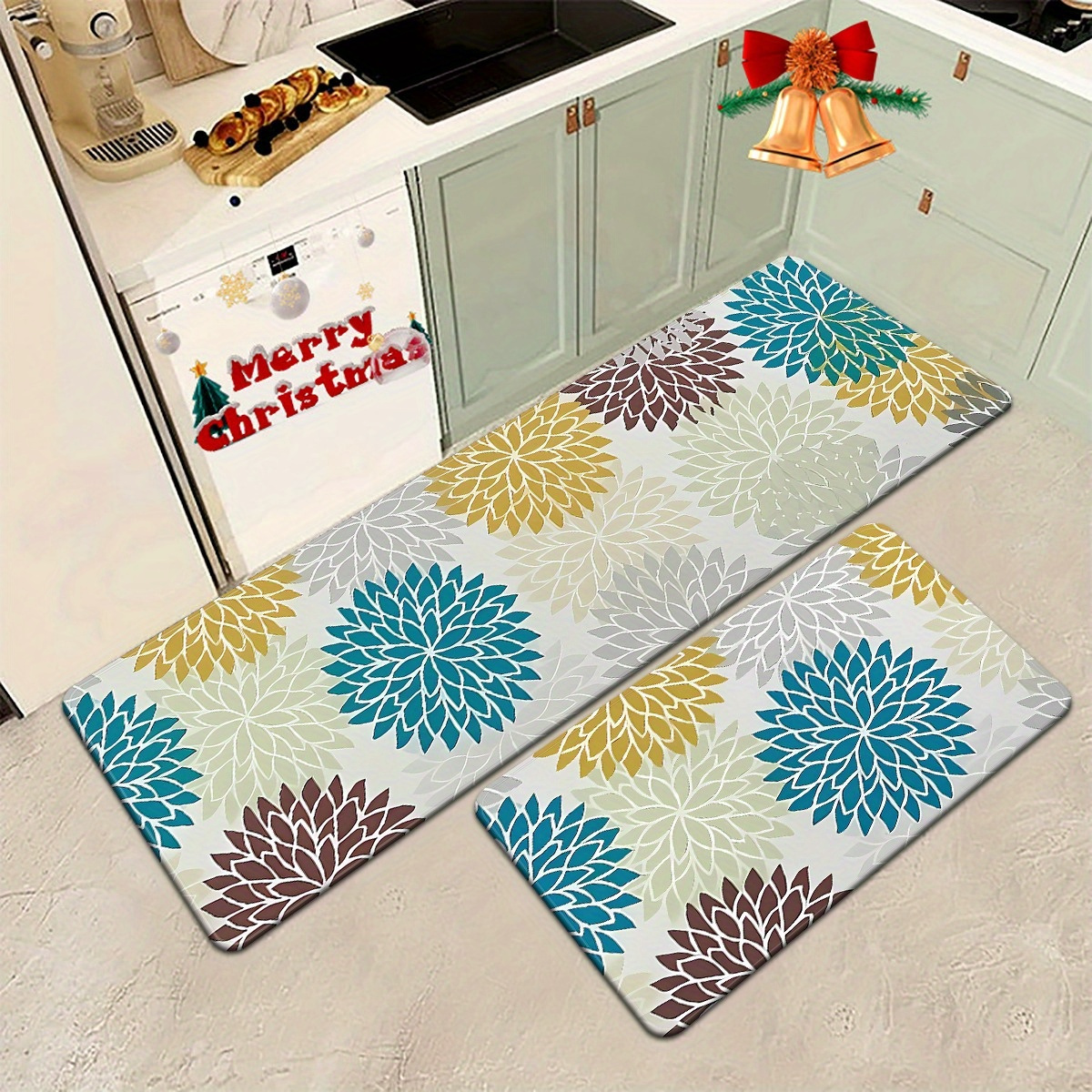 Make Your Living Room Look Stylish With This Diy Flocked Cuttable Rug -  Perfect For Bedroom, Bathroom, Lounge, Office & Kitchen! - Temu Australia