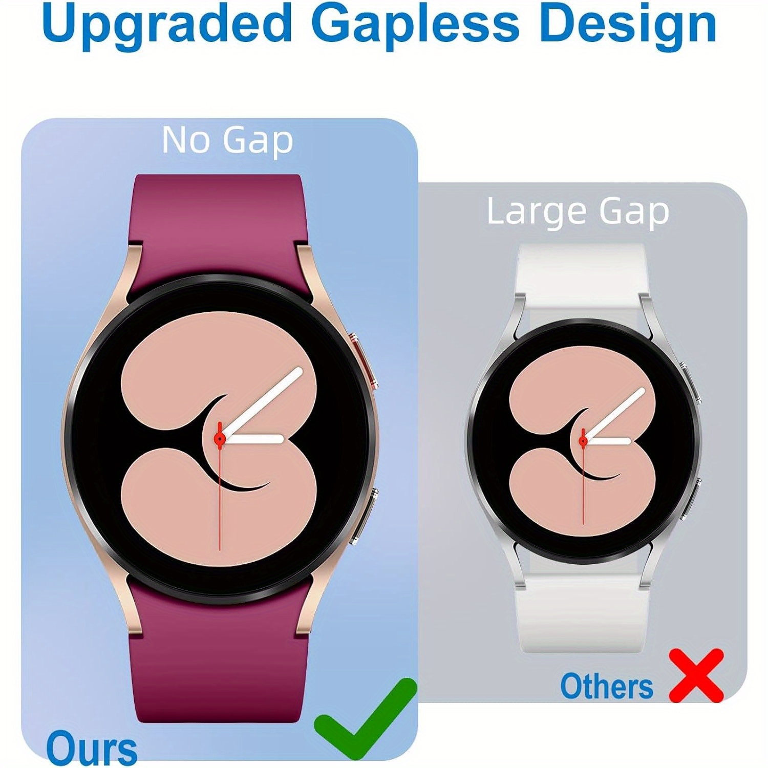  Galaxy Watch 6 Classic Bands No Gap Compatible with
