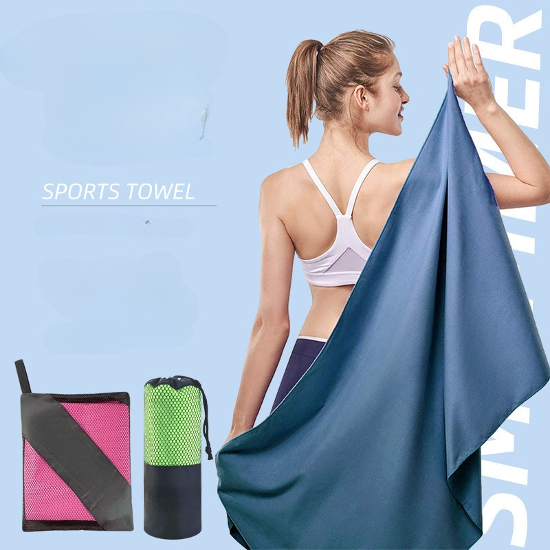 Double sided Sports Towel Microfiber Quick drying Towel Bath - Temu Canada