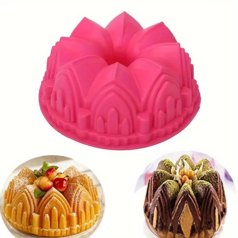 Yule Log Pan Small Cookie Sheets 7x9 Molds Tools Molds Epoxy Baking Valentine's Day Silicone Biscuits Molds Molds Candle Cake Molds Cake Mould Baking