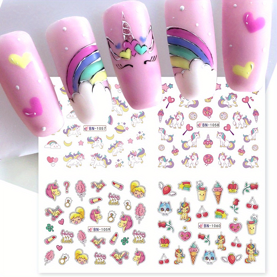 Unicorn Nail Art Ideas | Nail Stamping - The Nail Chronicle