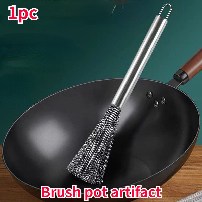 Kitchen Multi-functional Hydraulic Pot Washing Brush For Restaurant: Get  Spotless Dishes In Seconds! For Hotels&restaurant Kitchen - Temu