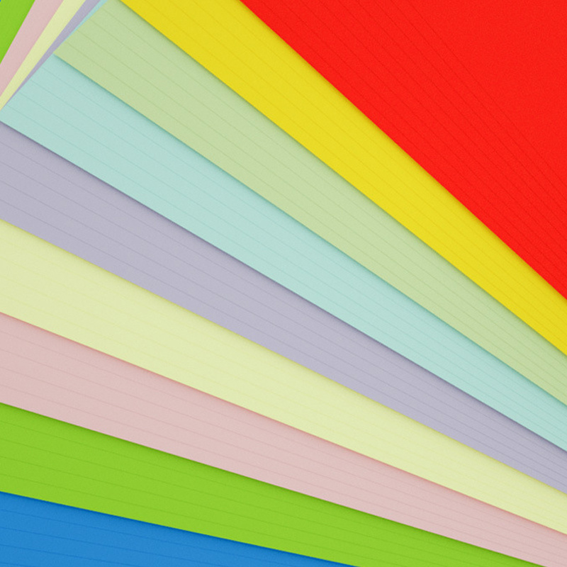 A4 Colored Cardstock 10 Different Colors Printed Colored - Temu