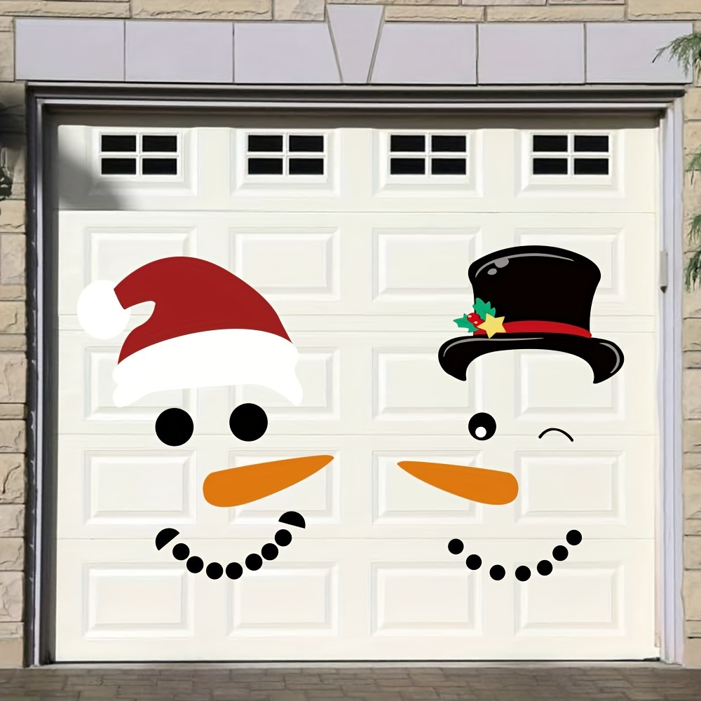Magnet Sticker Merry Christmas Decorative Garage Door - Temu