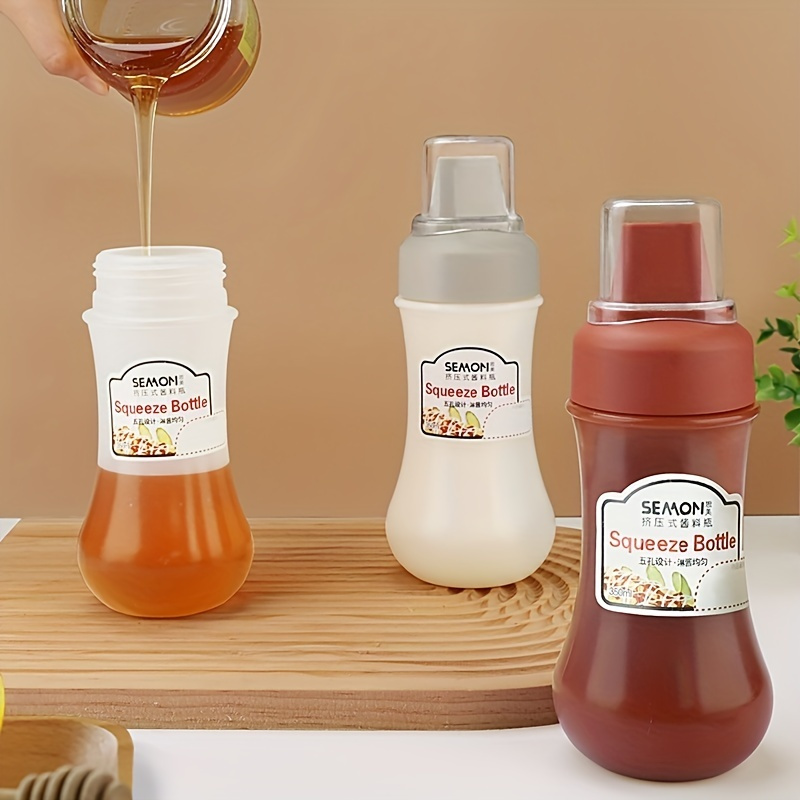 Squeeze Bottles Sauce Bottles Condiment Squeeze Bottles - Temu