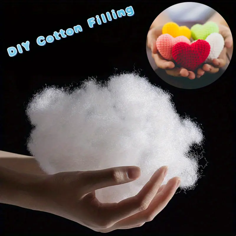 Diy Filling Imitation Silk Cotton Vacuum Compression Soft Pp - Temu