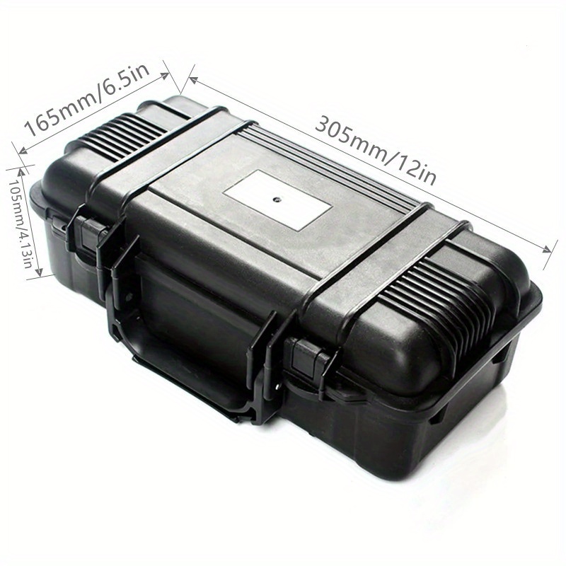 Outdoor Shockproof Sealed Waterproof Safety Case ABS Plastic Tool