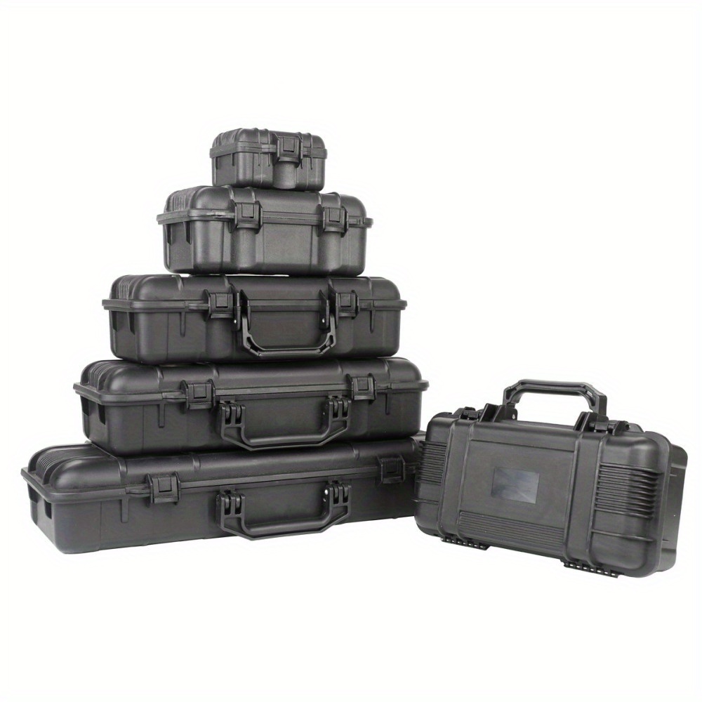 Survival Case, Storage Box Waterproof High Strength Dustproof ABS  Reinforced Rigid Plastic Eco Friendly For Outdoor Small