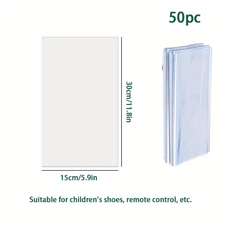 Shrink Wrap Bags Clear Pvc Heat Seal Bags For Soap Sleeve - Temu