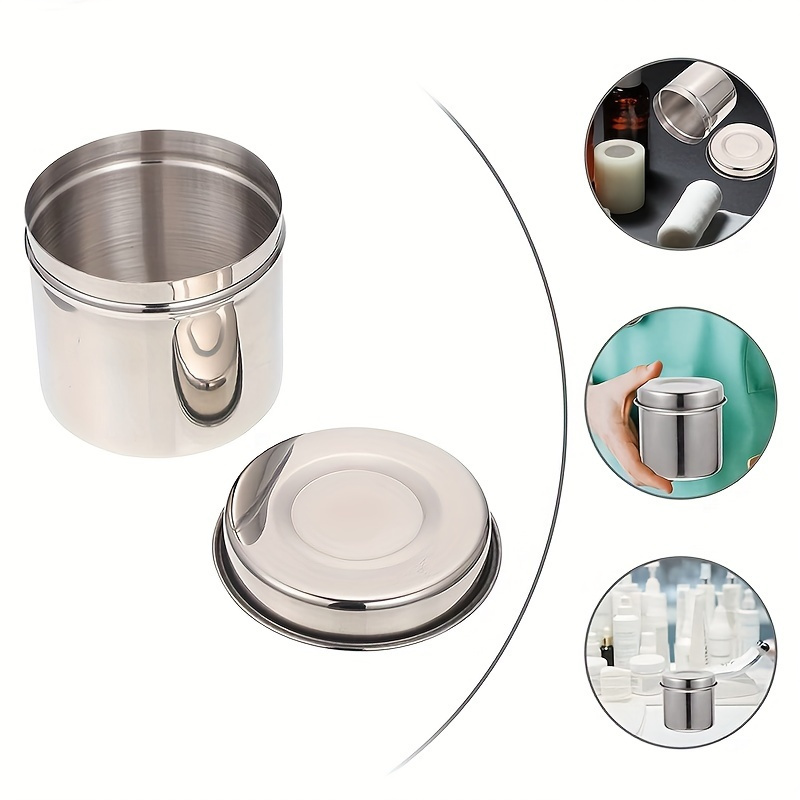 Stainless Steel Airtight Food Storage Container - Med Round with