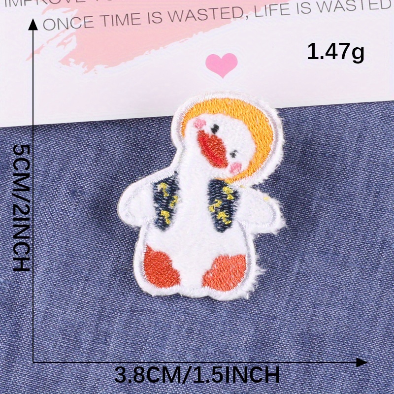 1pc Iron-on Patch For Clothes, Cute Animal Rabbit Heat Transfer Patch For  Men