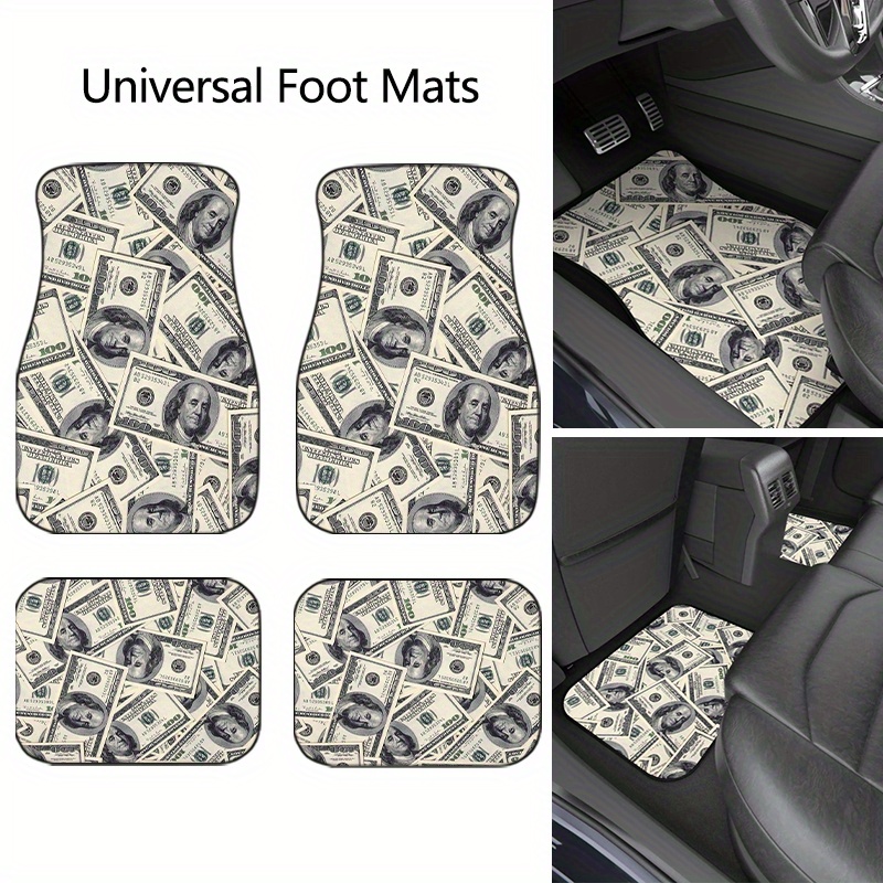 4 Stück Universal Auto Fußmatten Für Vier Jahreszeiten Auto - Temu