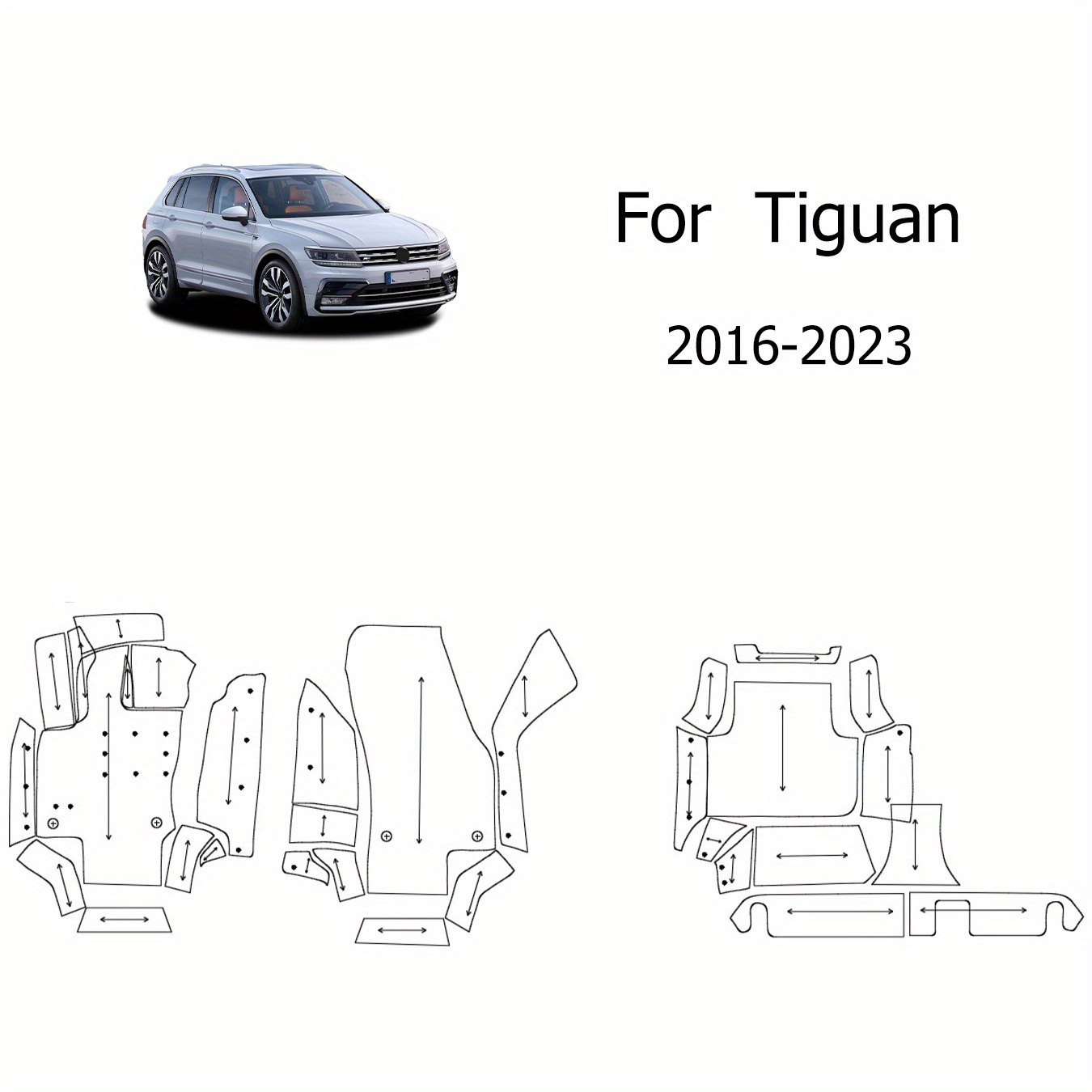 Geeignet Tiguan 2016–23 Innenmodifikation Armlehnenbox - Temu Germany