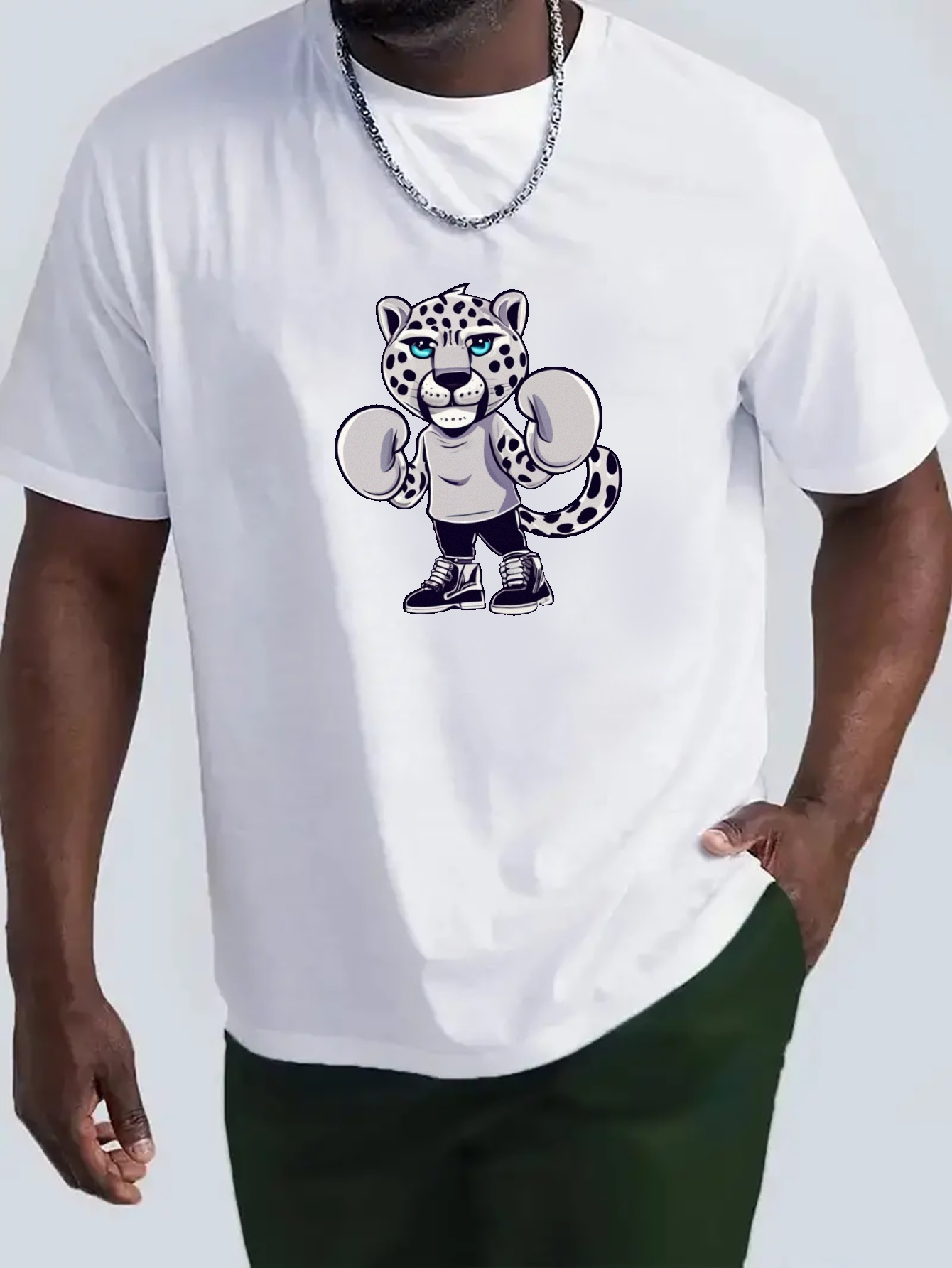 Camisetas Manga Corta Estampado Boxeo Hombre Camisetas - Temu Mexico