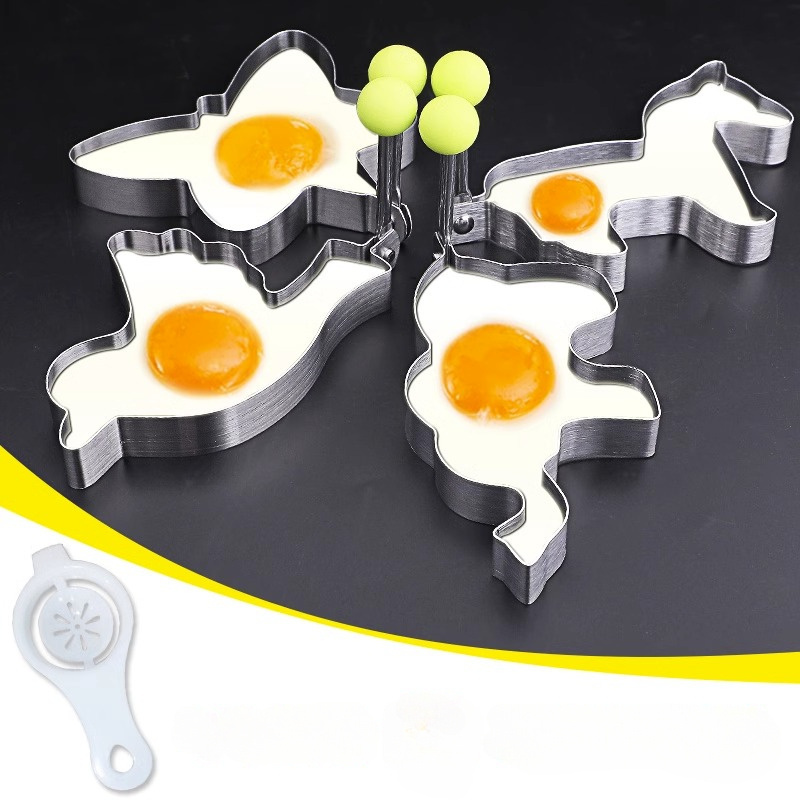 Stainless Steel Omelette Mold: Make Omelette More Fun A - Temu