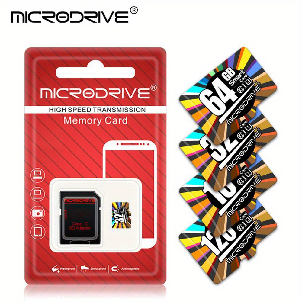 Nouvelle carte micro SD de 256 Go U3 128 Go de mémoire Flash 4K de