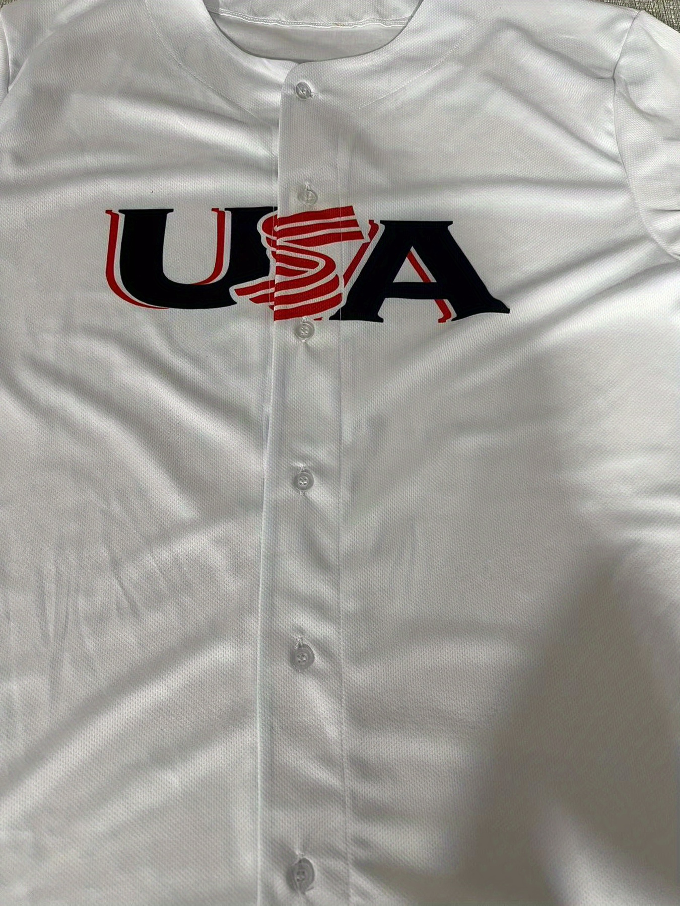 Camiseta De Béisbol De Diseño Clásico De EE. UU. Para Hombre - Temu