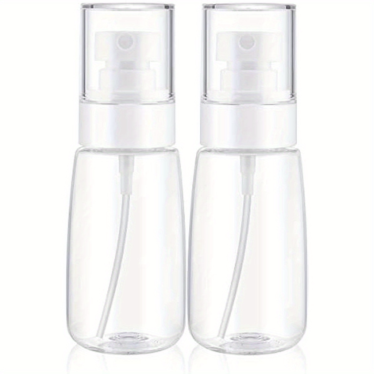 Paquete de 2 botellas de spray continuo para el cabello, pulverizador de  niebla ultrafina de 6.8 onzas líquidas, botella de spray de agua para  botella