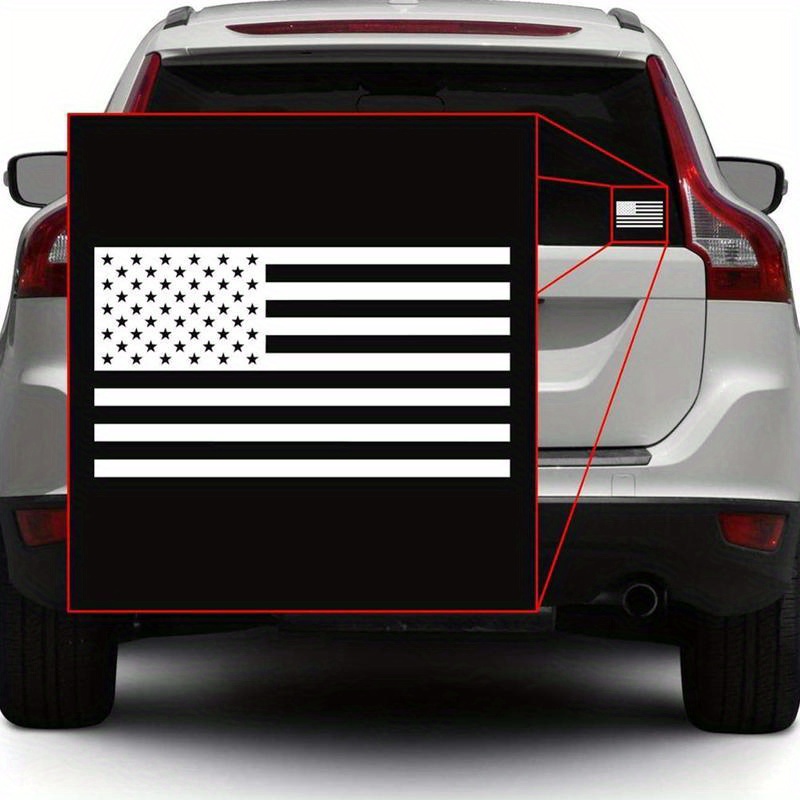 2pcs V8 USA Flagge Auto Emblem Universal Abzeichen Aufkleber Sticker
