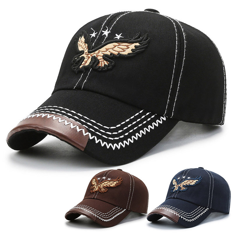 

Unisex Baseball Cap - Eagle Embroidered Design, Fashionable Outdoor Dad Hat, Sunshade Casual Sports Cap For Women & Men