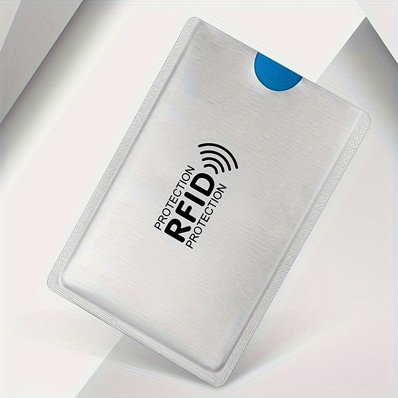 Rfid Pochette Aluminium Carte Bancaire Porte Cartes Rfid Intérieur